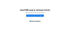 Desktop Screenshot of iam725.org