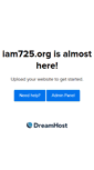 Mobile Screenshot of iam725.org